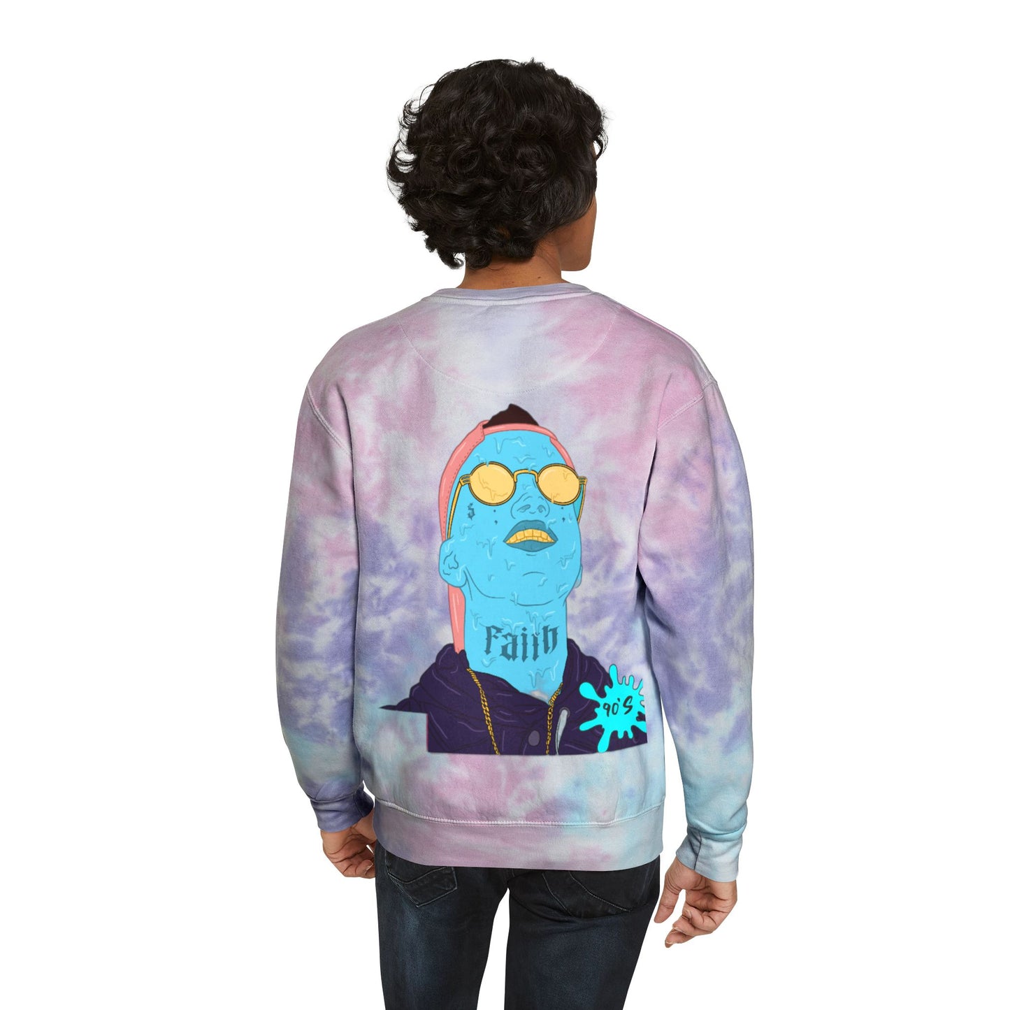 M<eansBoyz Acid Unisex Tie-Dye Sweatshirt