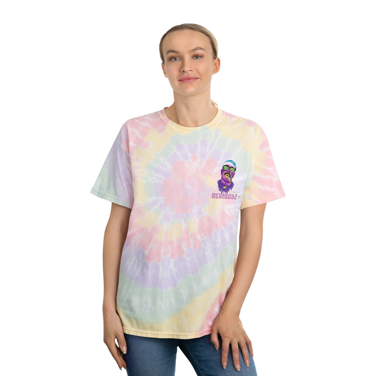 Meansboyz Tie-Dye Tee, Spiral