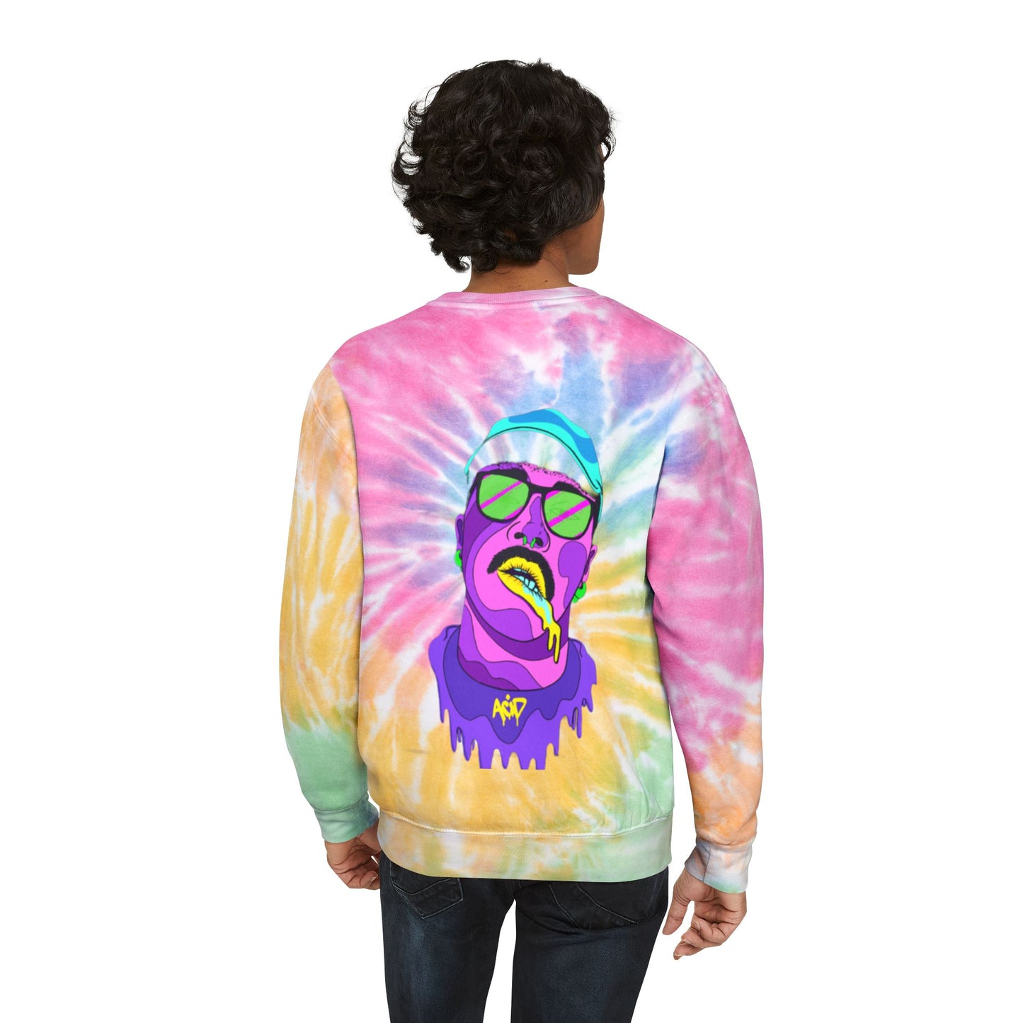 Meansboyz Unisex Tie-Dye Sweatshirt