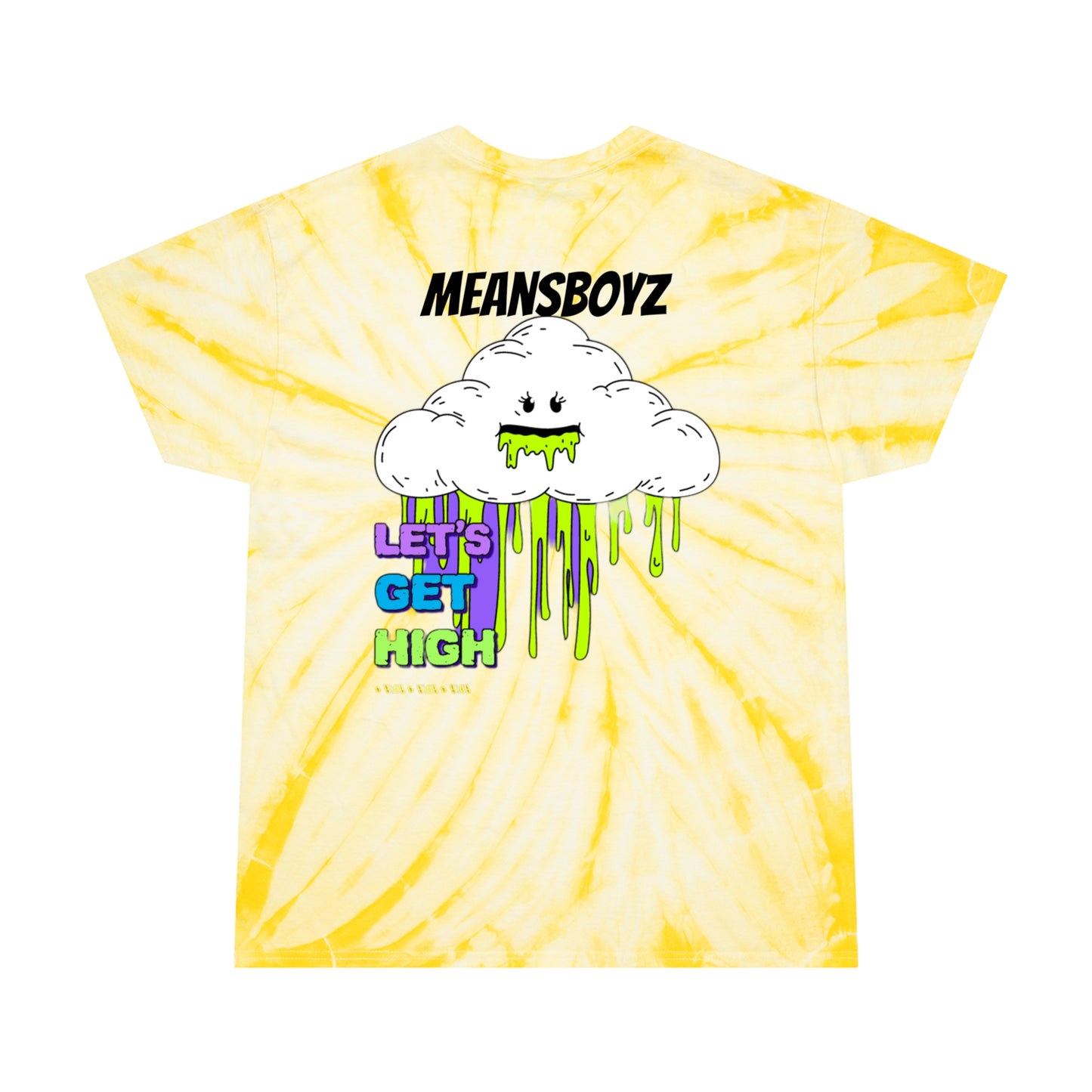 MeansBoyz Tie-Dye Tee, Cyclone