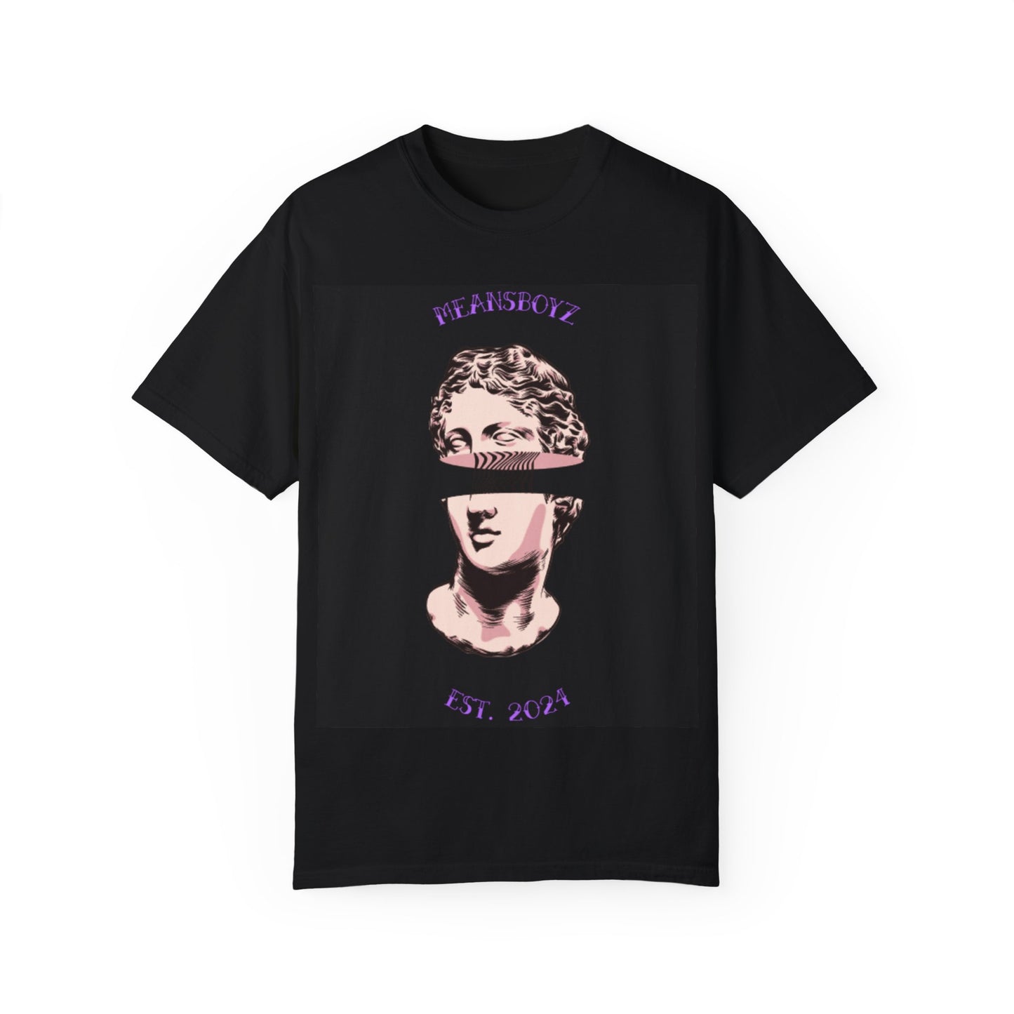 Meansboyz statue Unisex Garment-Dyed T-shirt