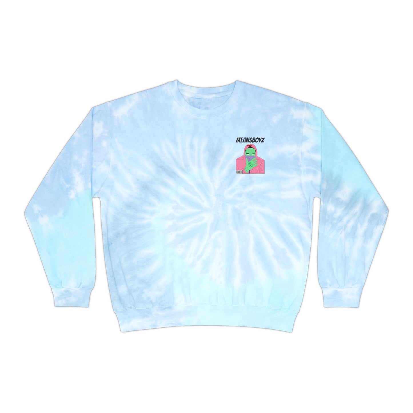 M<eansBoyz Acid Unisex Tie-Dye Sweatshirt