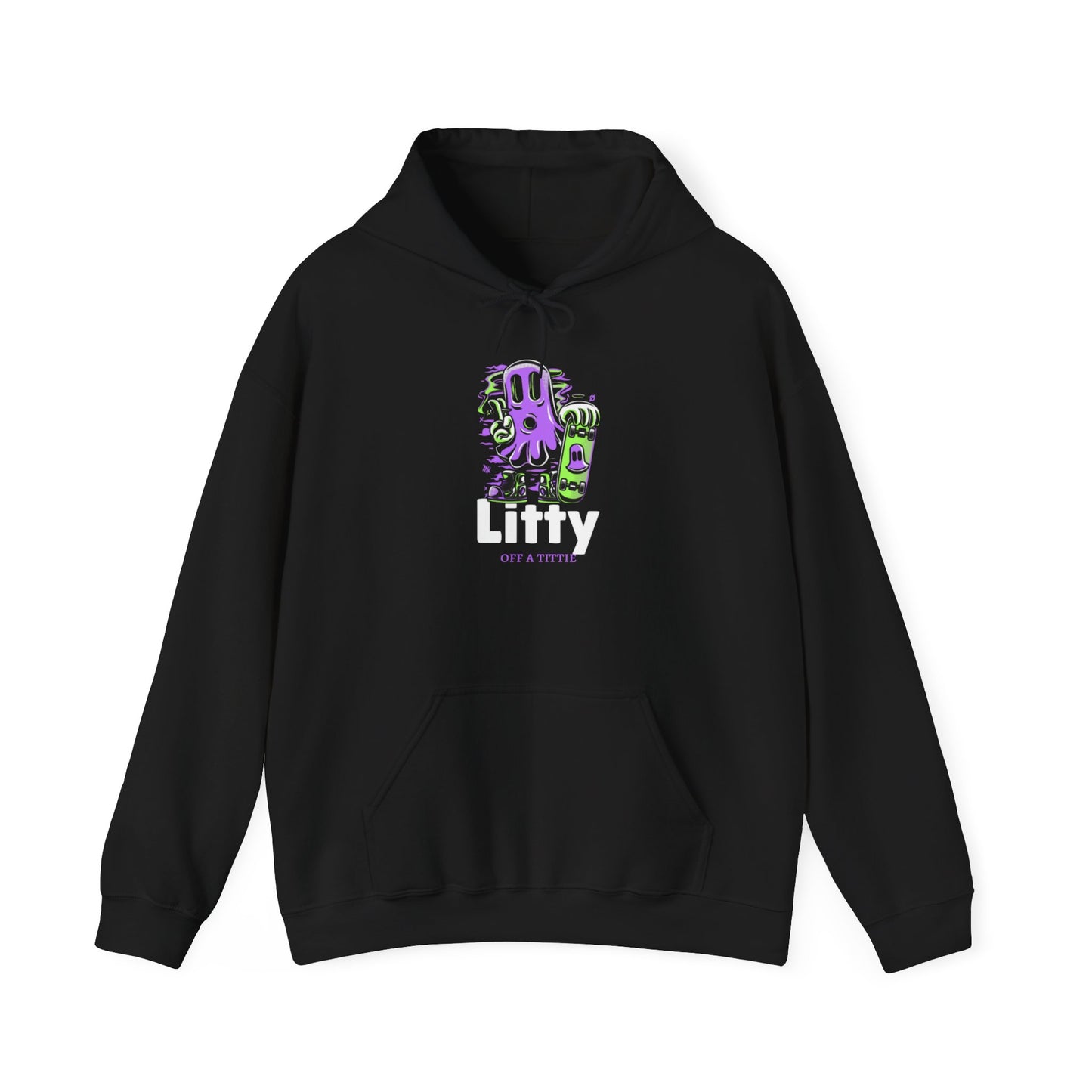 Ghostly Unisex Hooded Sweatshirt