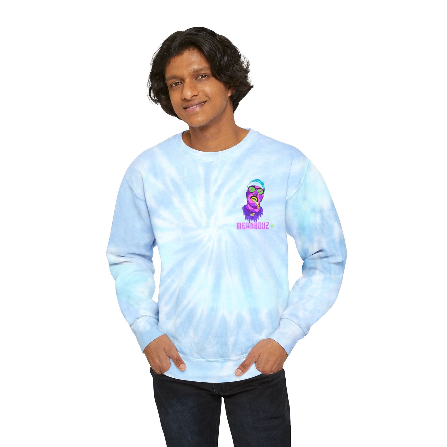 Meansboyz Unisex Tie-Dye Sweatshirt