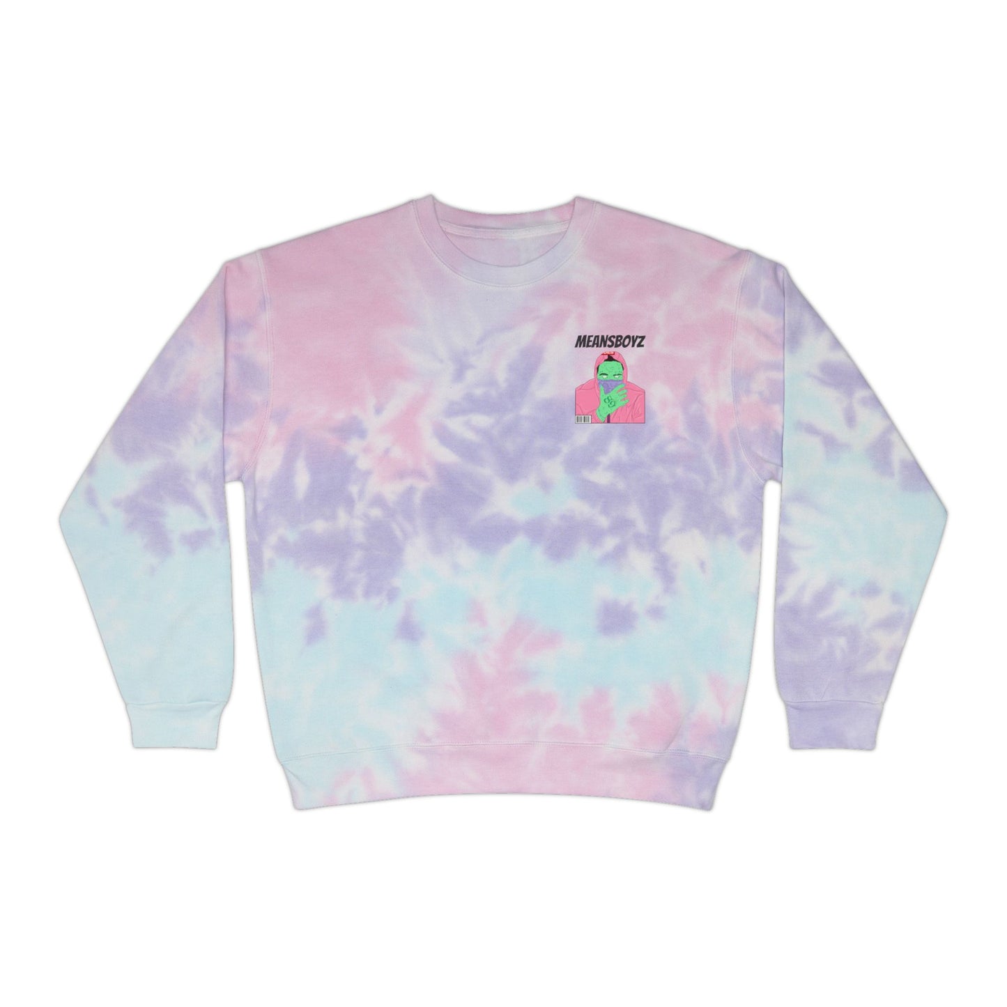 M<eansBoyz Acid Unisex Tie-Dye Sweatshirt