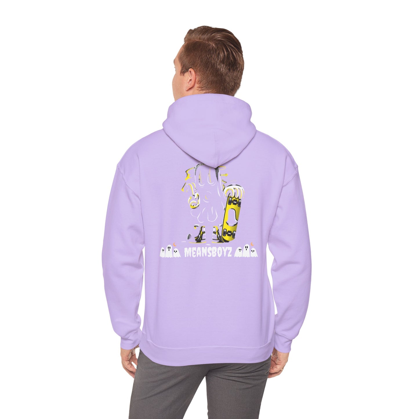 Ghostly Unisex Hooded Sweatshirt