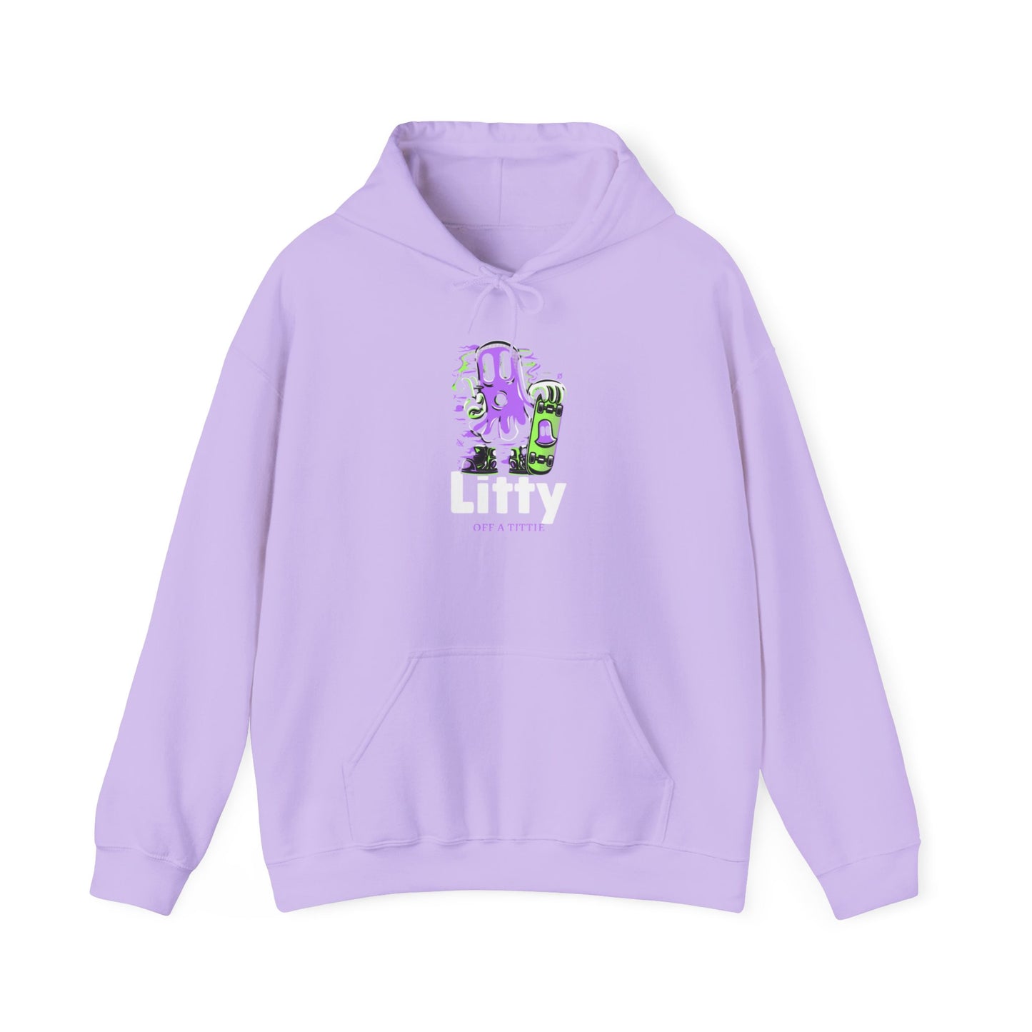 Ghostly Unisex Hooded Sweatshirt