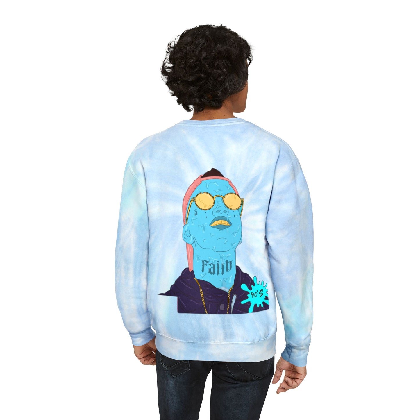 M<eansBoyz Acid Unisex Tie-Dye Sweatshirt