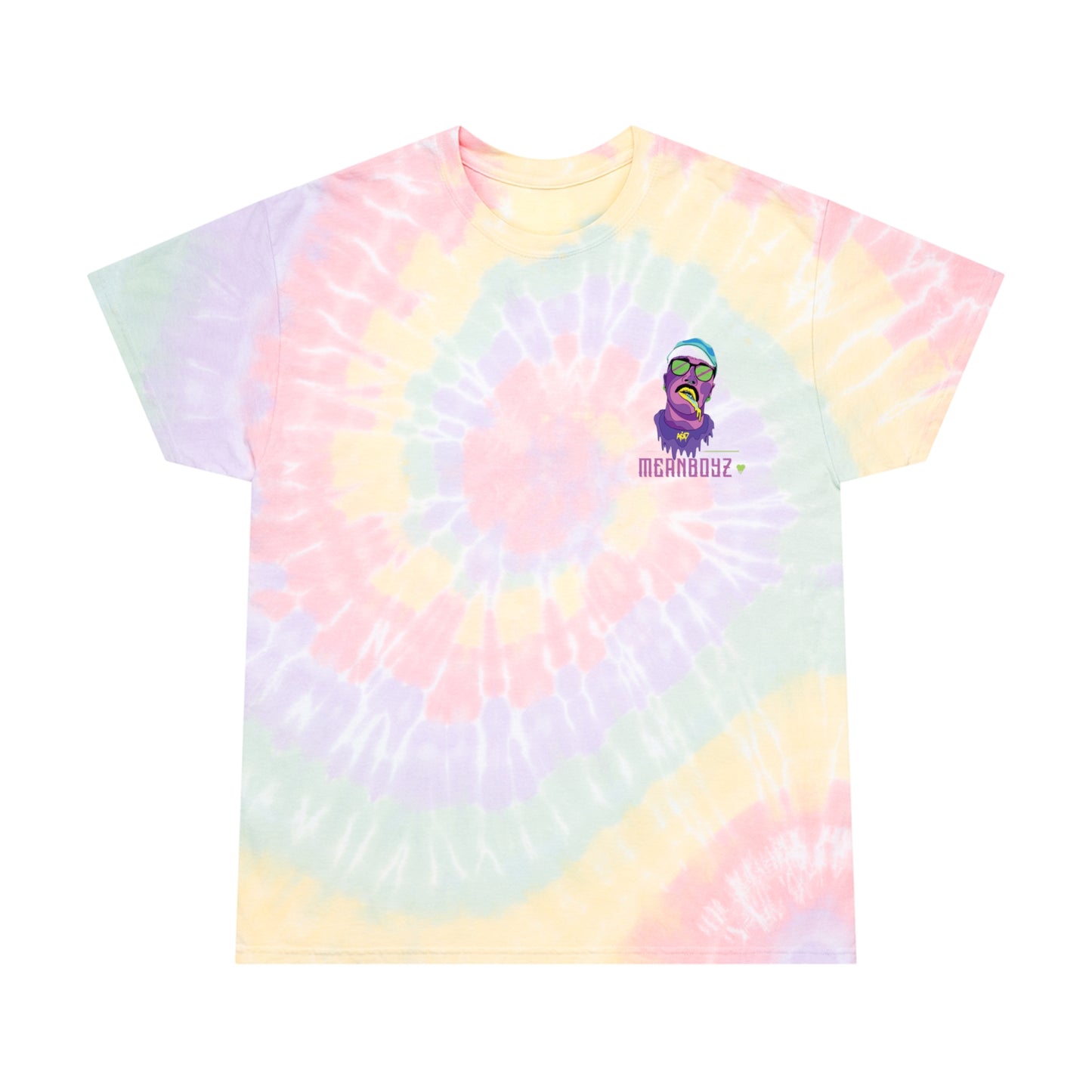 Meansboyz Tie-Dye Tee, Spiral