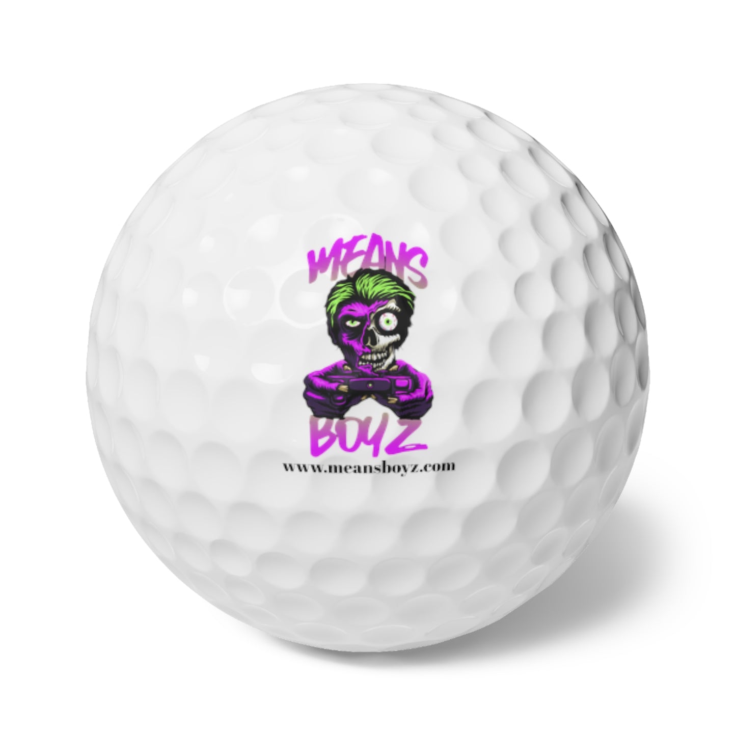 Meansboyz Golf Balls, 6pcs