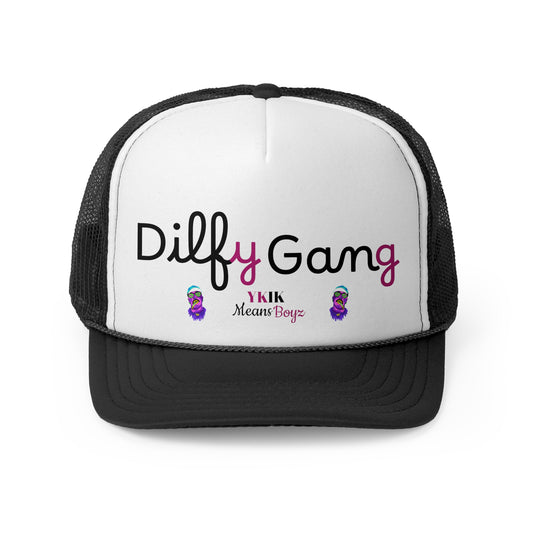 Dilfy Gang Trucker Cap – Stylish Mesh Hat for Trendsetters